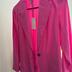 A New Day Women's Pink Blazer
